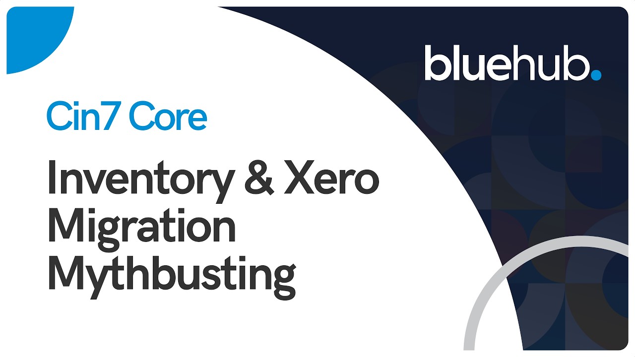 Inventory & Xero Migration Mythbusting!