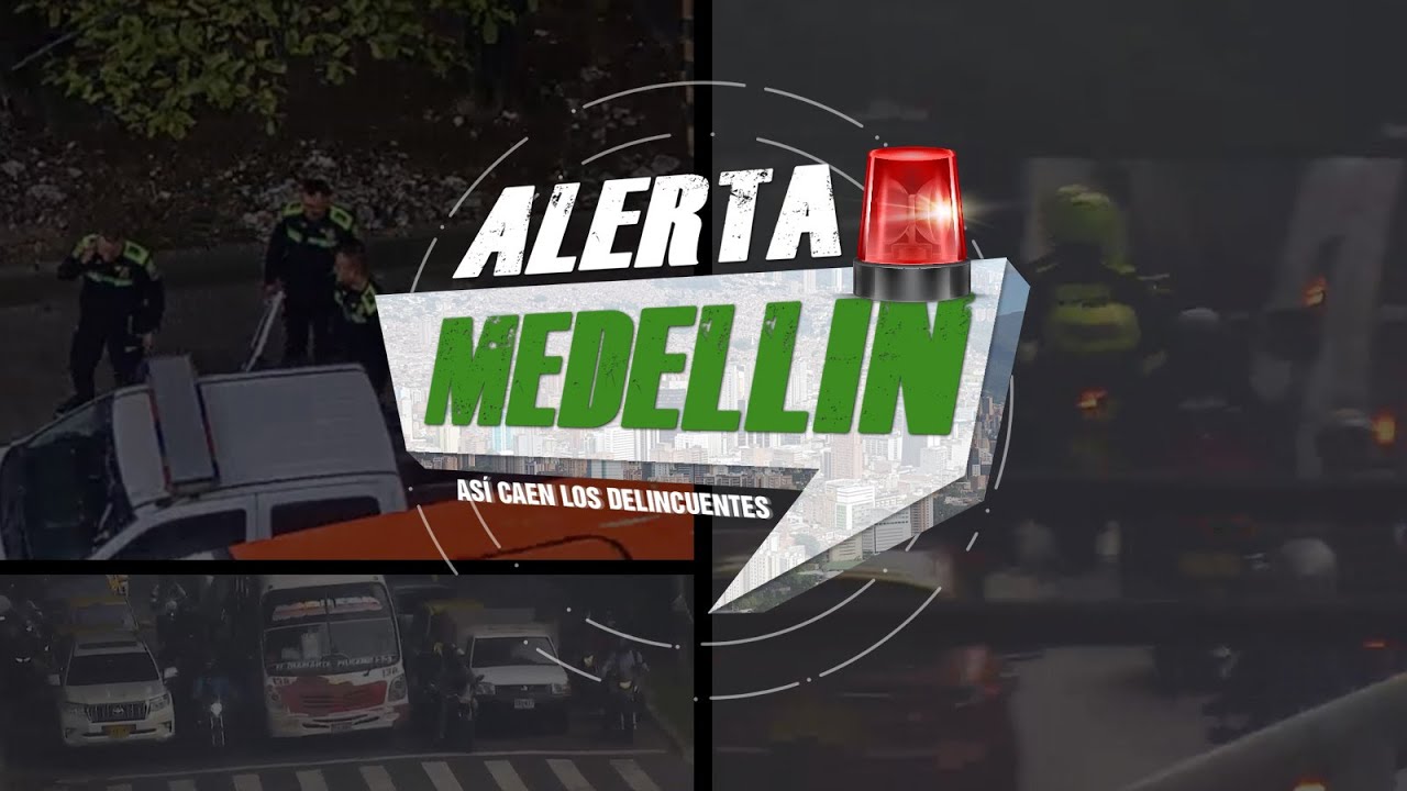 ALERTA MEDELLÍN | Capturados por conducir una motocicleta hurtada