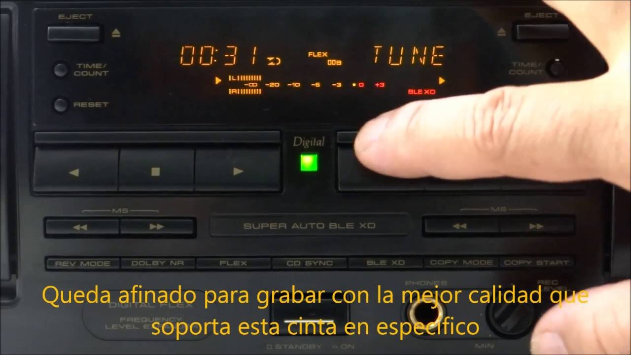 Reseña del deck de cassette Pioneer CT W606DR
