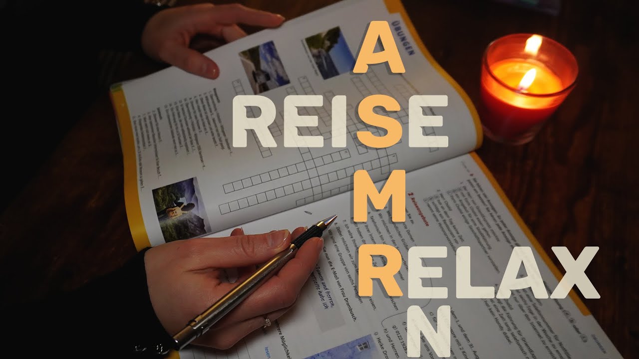 ASMR Deutsch: Reise-Kreuzworträtsel für Relax!✈️✨