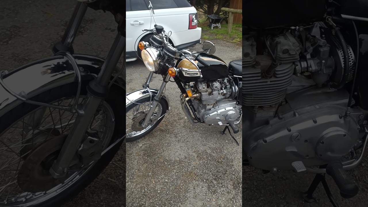 Triumph T150 Trident sound sweet