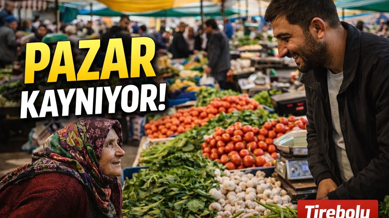 Tirebolu Pazarında Hayat Böyle Akıyor | Giresun 26 Aralık 2025 