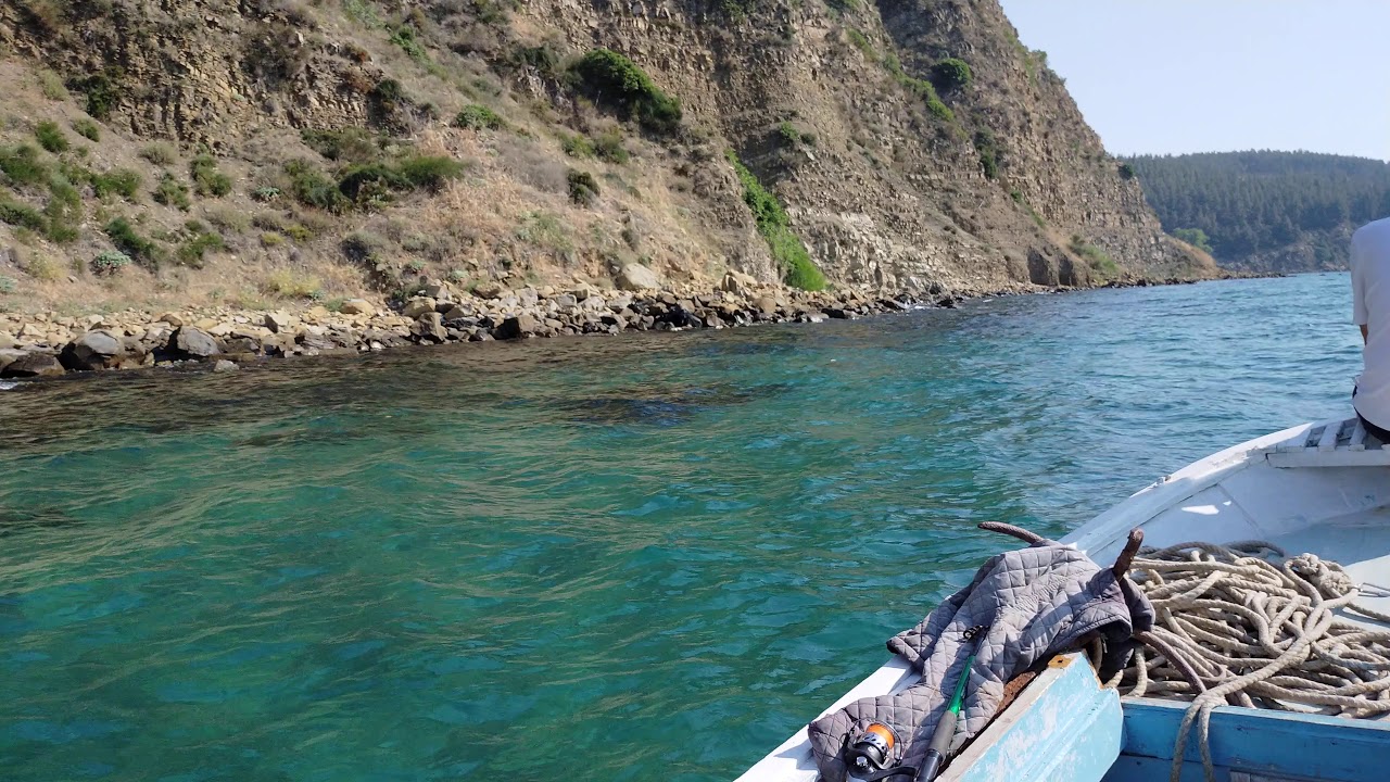 Tekirdağ uçmakdere tarafından çapariden gelirken manzara ve deniz