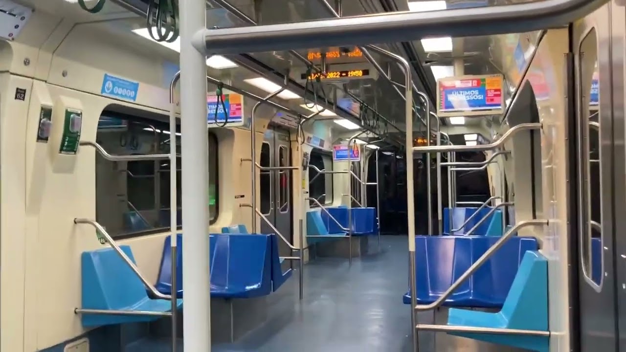 Trecho entre Tamanduate&iacute; e Sacom&atilde; no TUE L43 - Linha 2 Verde