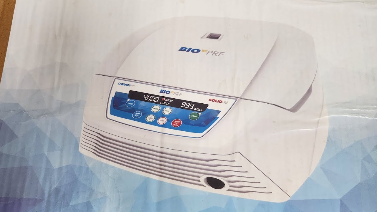 How to Set Up Your Bio-PRF Centrifuge