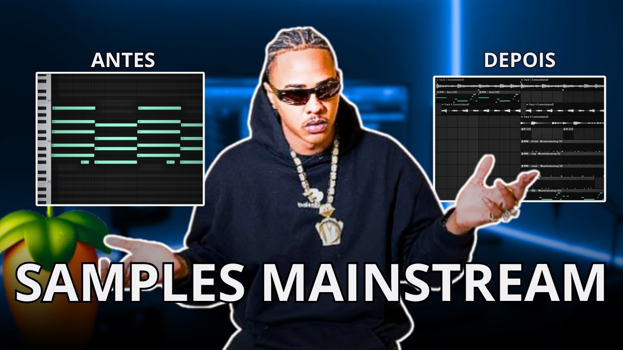 como criar SAMPLES estilo MAINSTREAM no FL STUDIO ! ( TUTORIAL )