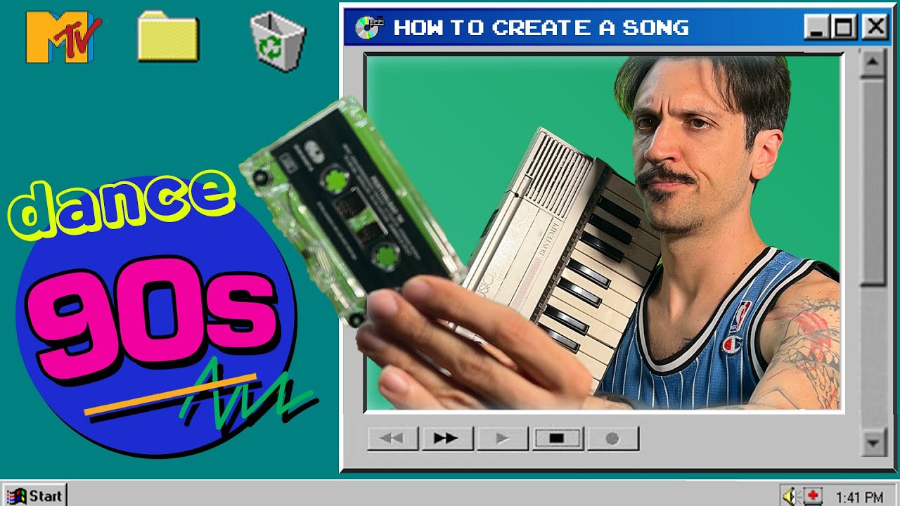 How you CREATED a SONG in the 90s... with NO TALENT