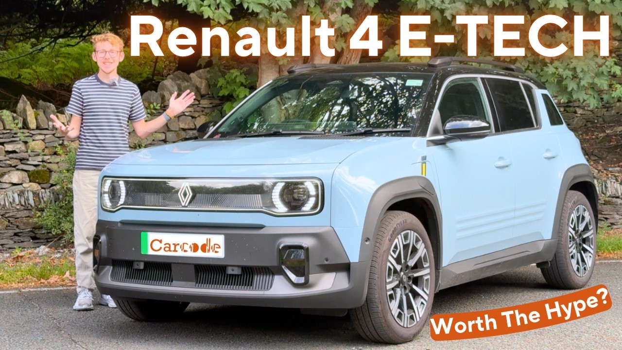 Обзор Renault 4 E-TECH 2026: стоит ли шумихи? (Великобритания)(4K) | Carcode