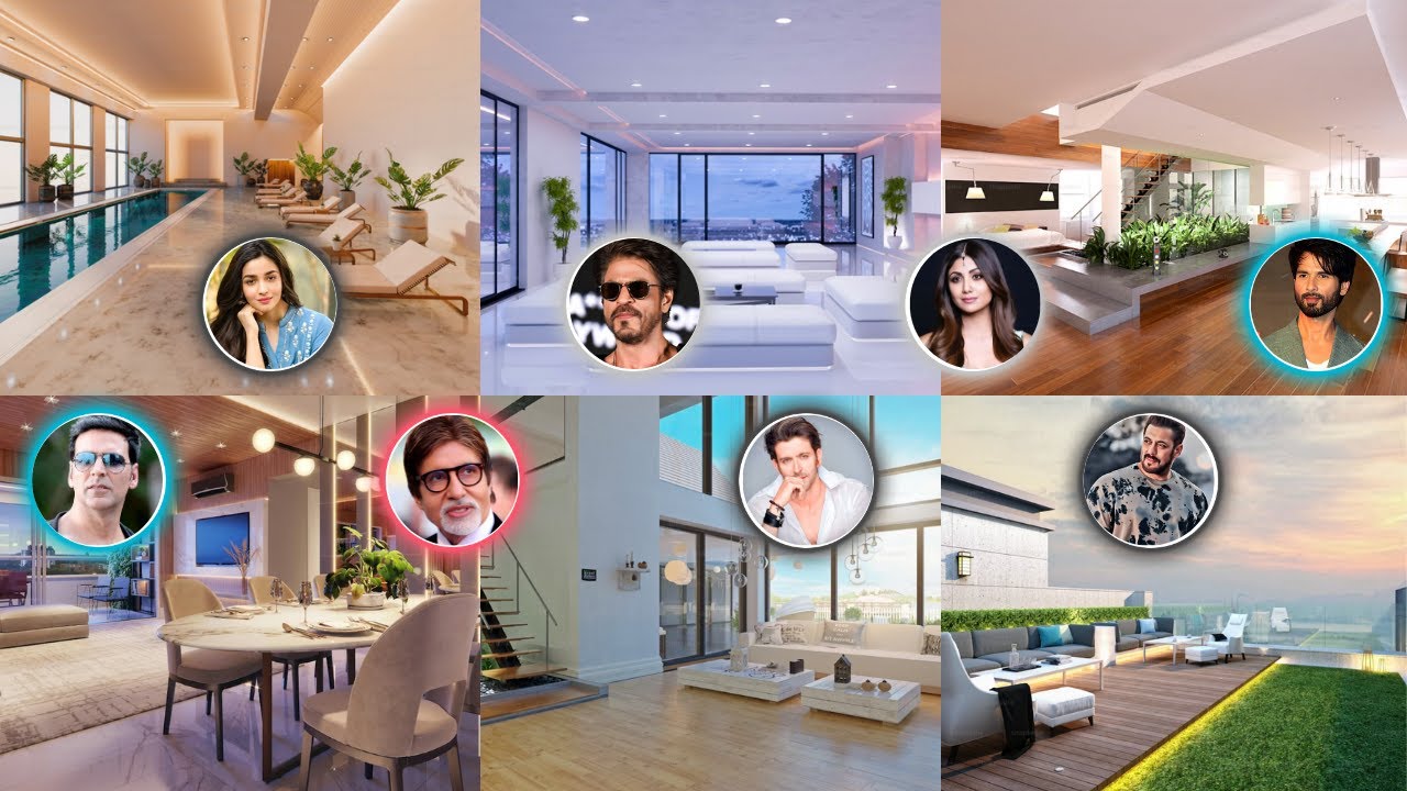 Bollywood Celebrity House Tour in Mumbai | Prices Up to ₹450 Crore!