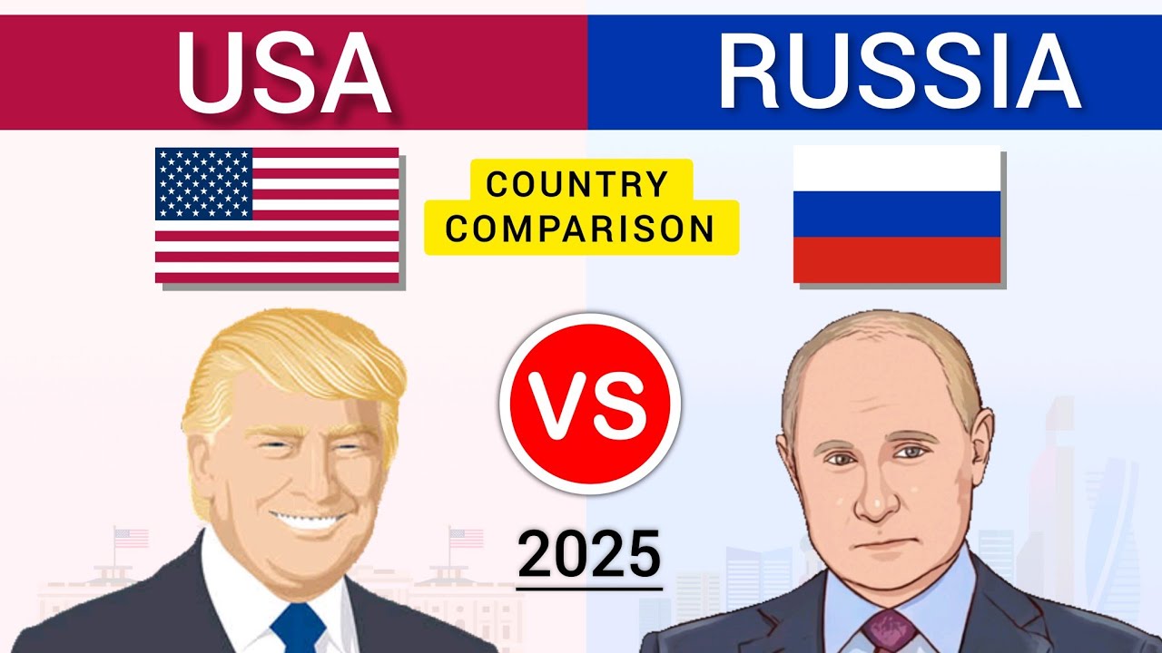 Russia Vs USA - Country Comparison 2025