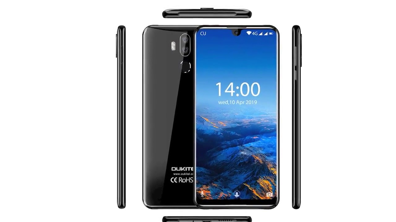 Oukitel K9 712 Android 90 MTK6757 Octa Core 23 ГГц смартфон сл