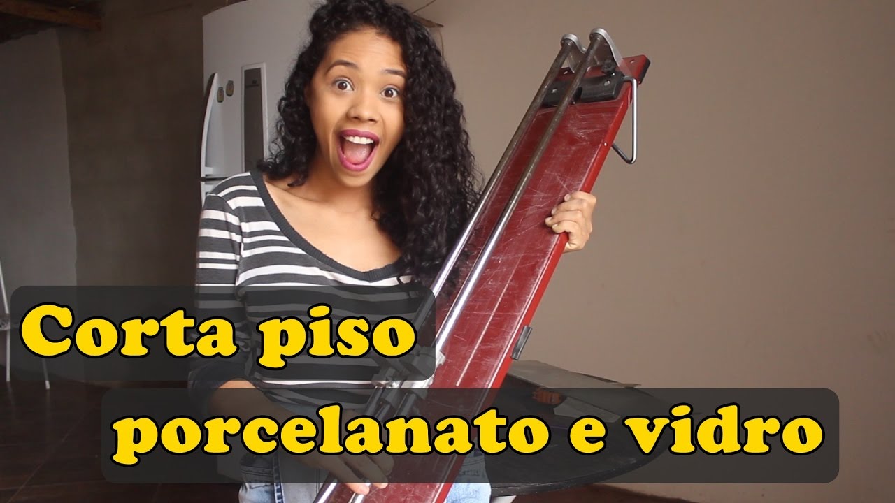 Como cortar piso, porcelanato e vidro rápido e fácil - Paloma Cipriano