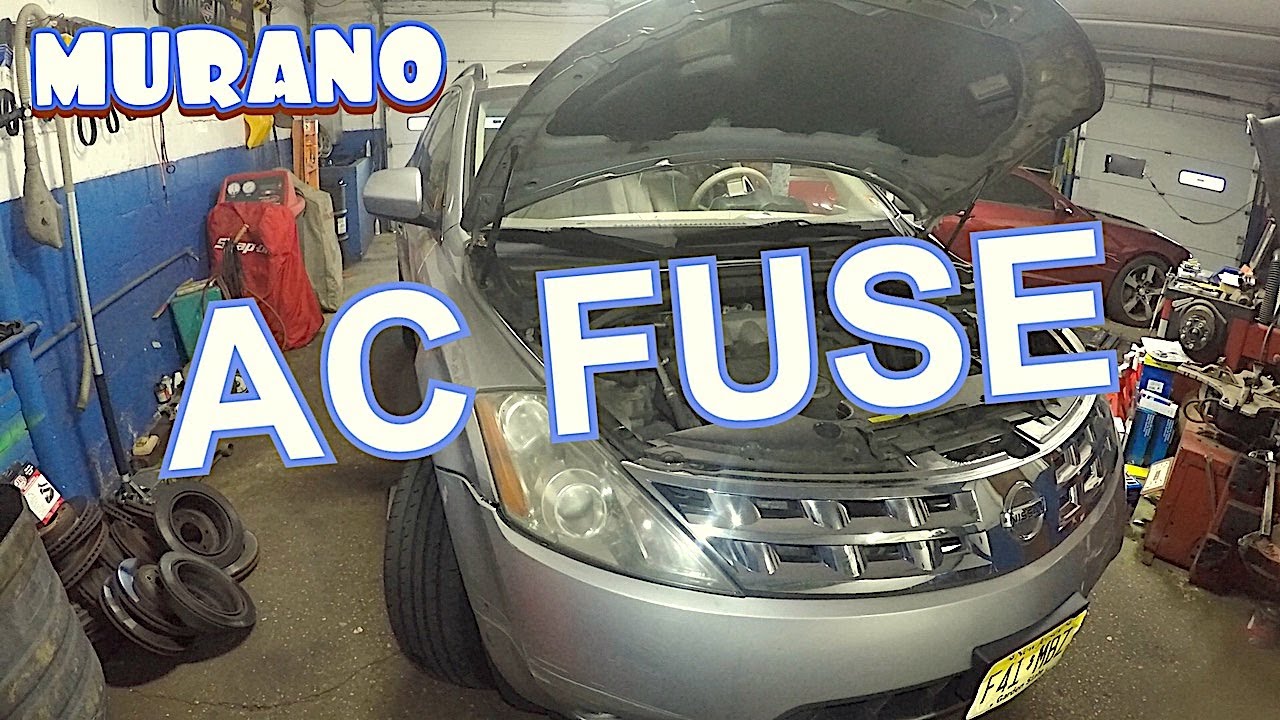 Nissan Murano AC dont work, check AC Fuse and Freon