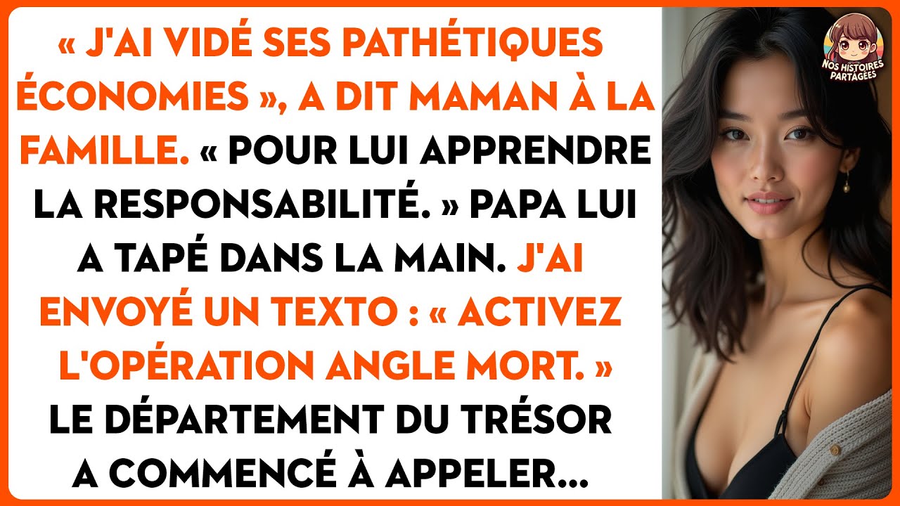 « J'ai vidé ses pathétiques économies », a dit maman à la famille...