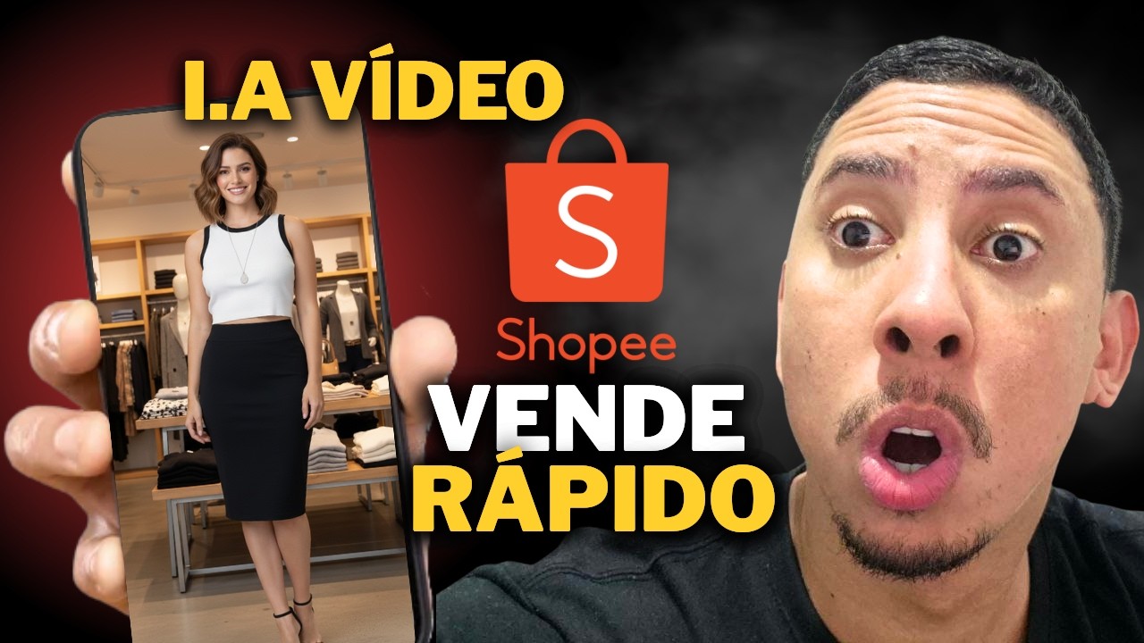 COMO CRIAR VÍDEOS COM IA PARA VENDER NA SHOPEE VÍDEO E TIKTOK SHOP