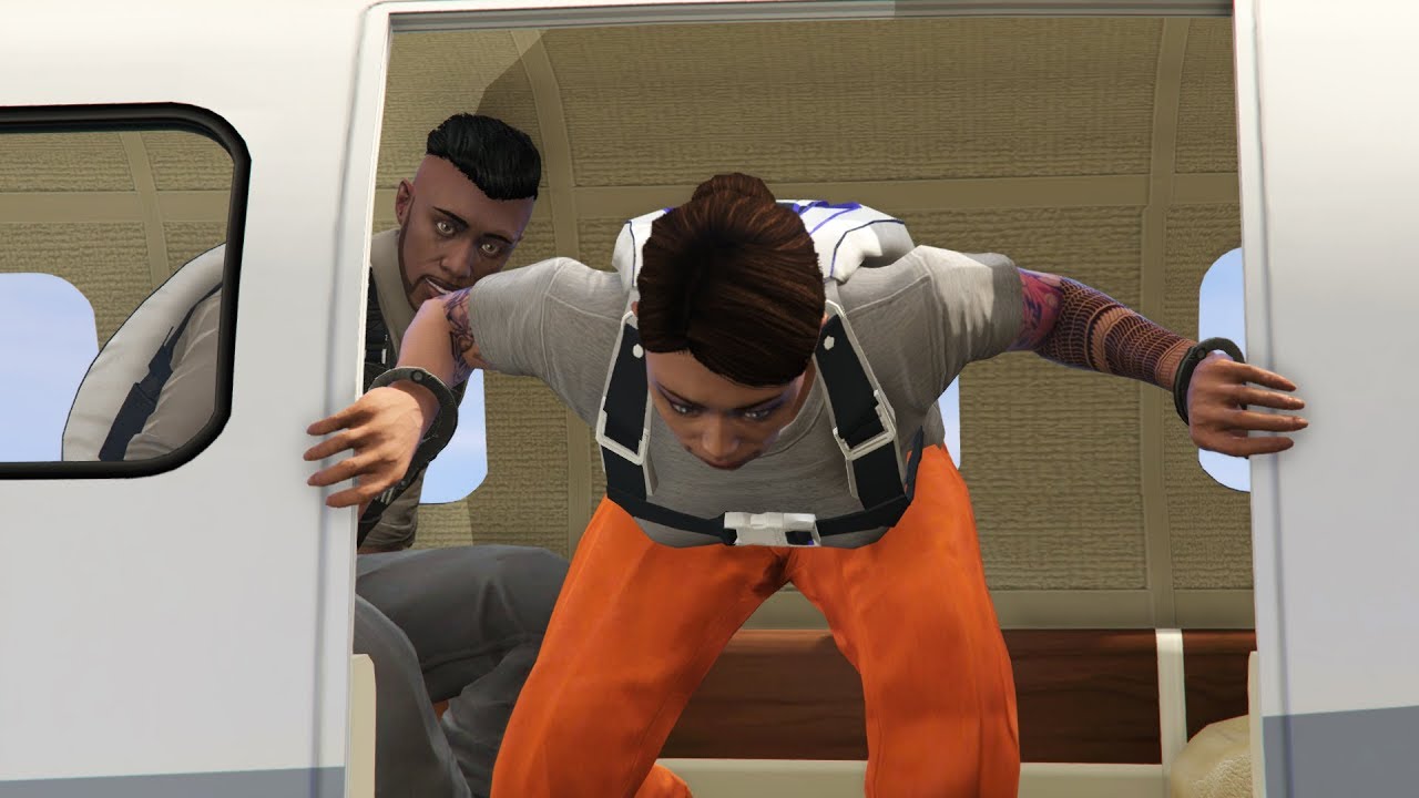 Gta 5 Prison Break Heist Full Gameplay Xbox One Female Gamer