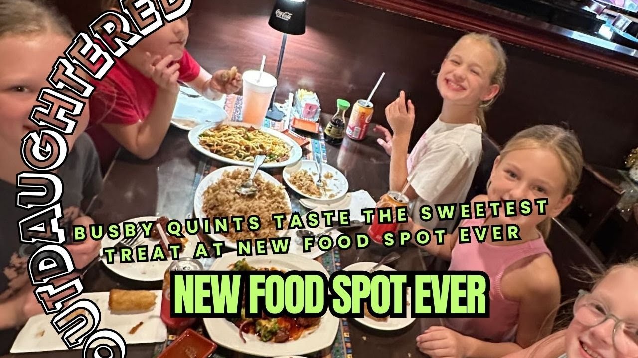 Басби Квинтс пробует самое сладкое лакомство в новом месте для еды