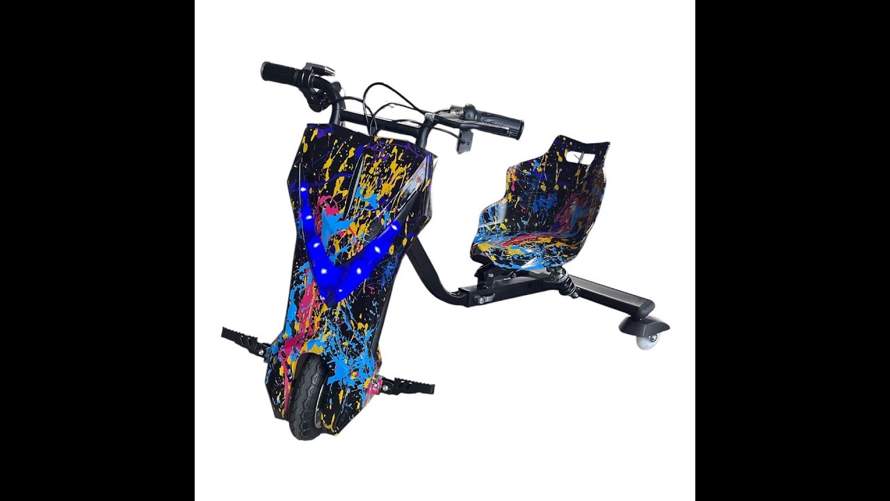 montagem triciclo eletrico drift 3 rodas