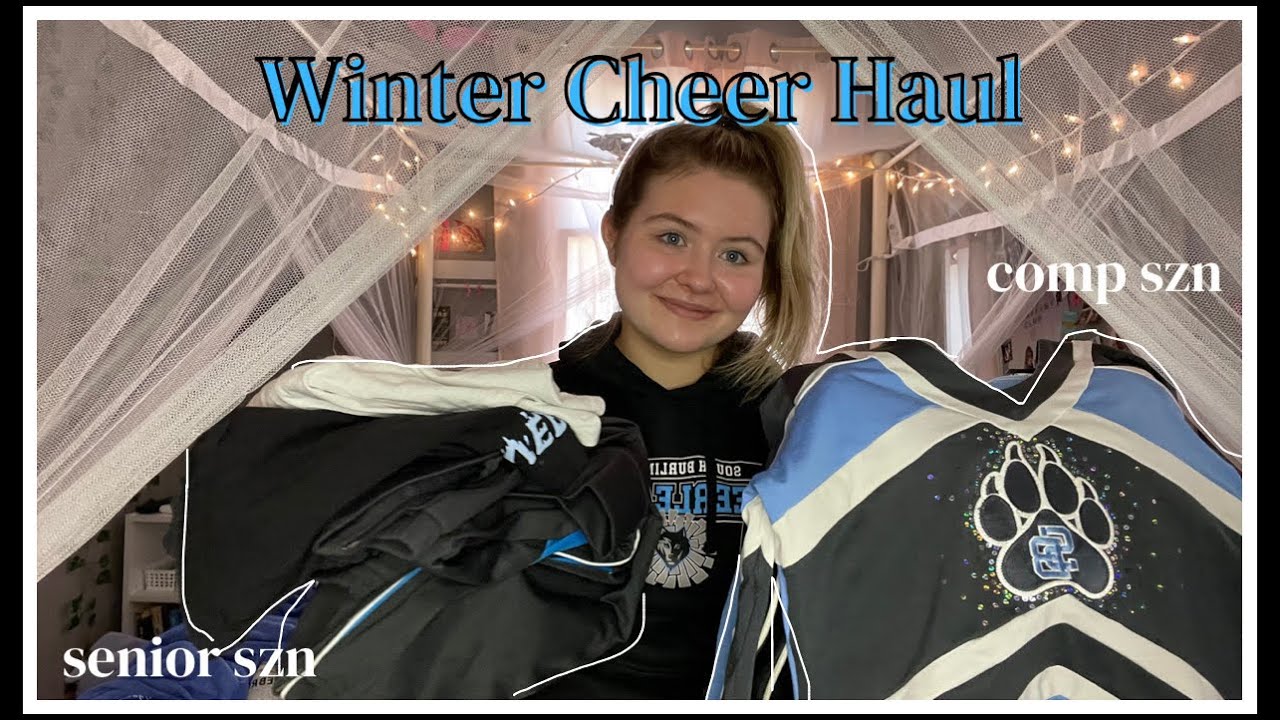 CHEER APPAREL HAUL- winter szn 2021-22￼