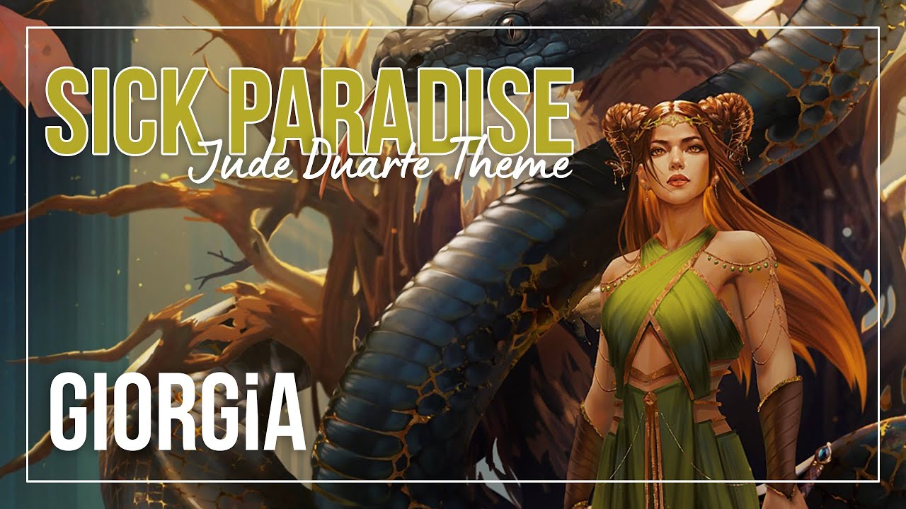 Sick Paradise - Jude Duarte Theme Song | Giorg¡a & DÜSMEISTER (Official Lyric Video)