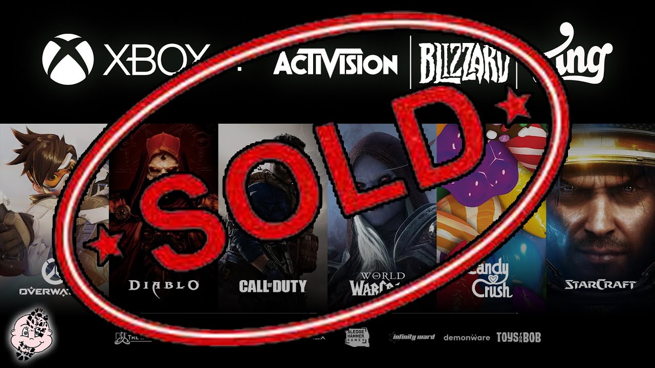 Microsoft PURCHASE Activision Blizzard for $70 BILLION!!