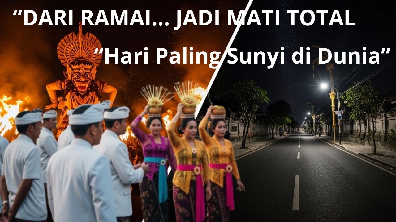 Sehari Tanpa Listrik, Tanpa Suara – Inilah Makna Sebenarnya Nyepi di Bali