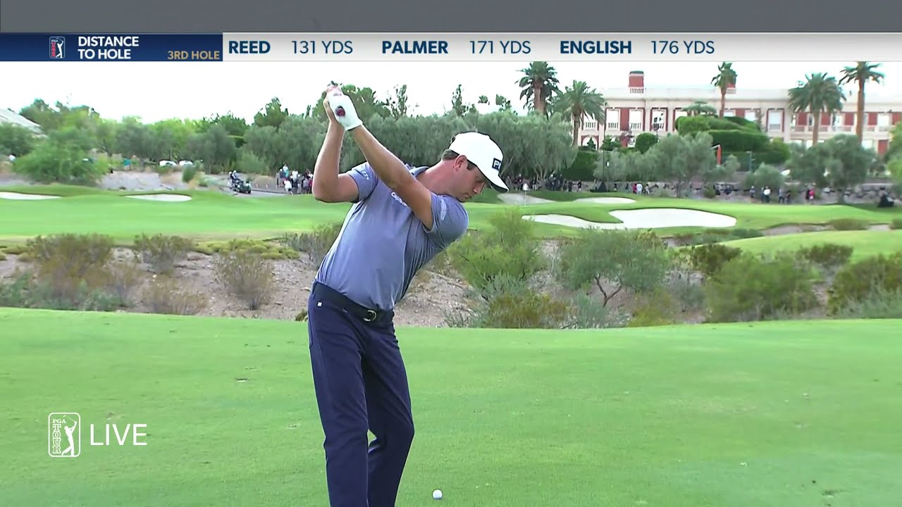Harris English / Uses Pre-Shot Connection Drill While Competing! 👍👍