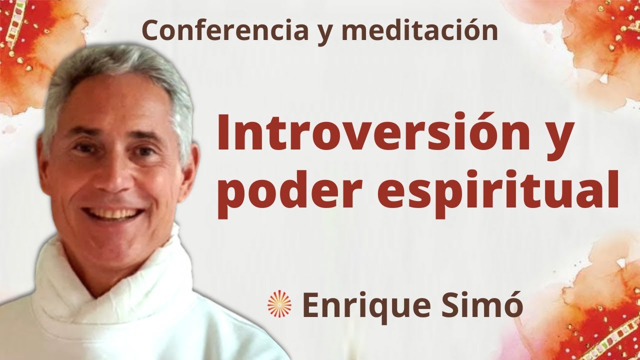 Meditación y conferencia: 