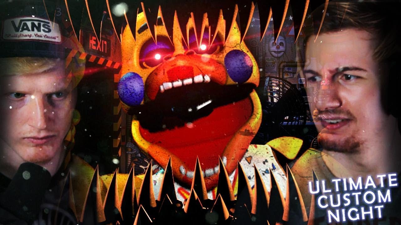 GONE FISHING WITH OLD MAN CONSEQUENCE.. | FNAF: Ultimate Custom Night #3