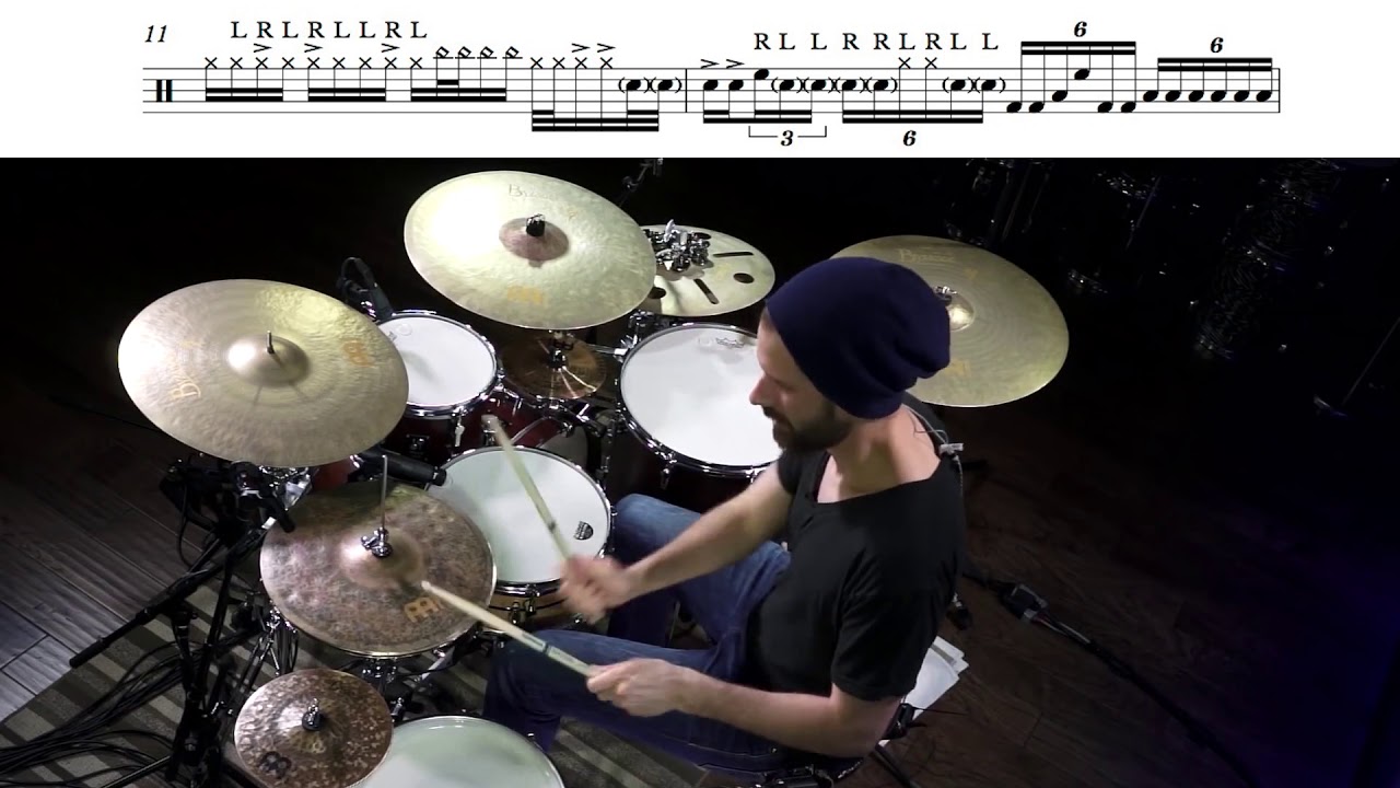 Benny Greb - Grebfruit Solo at Drumeo