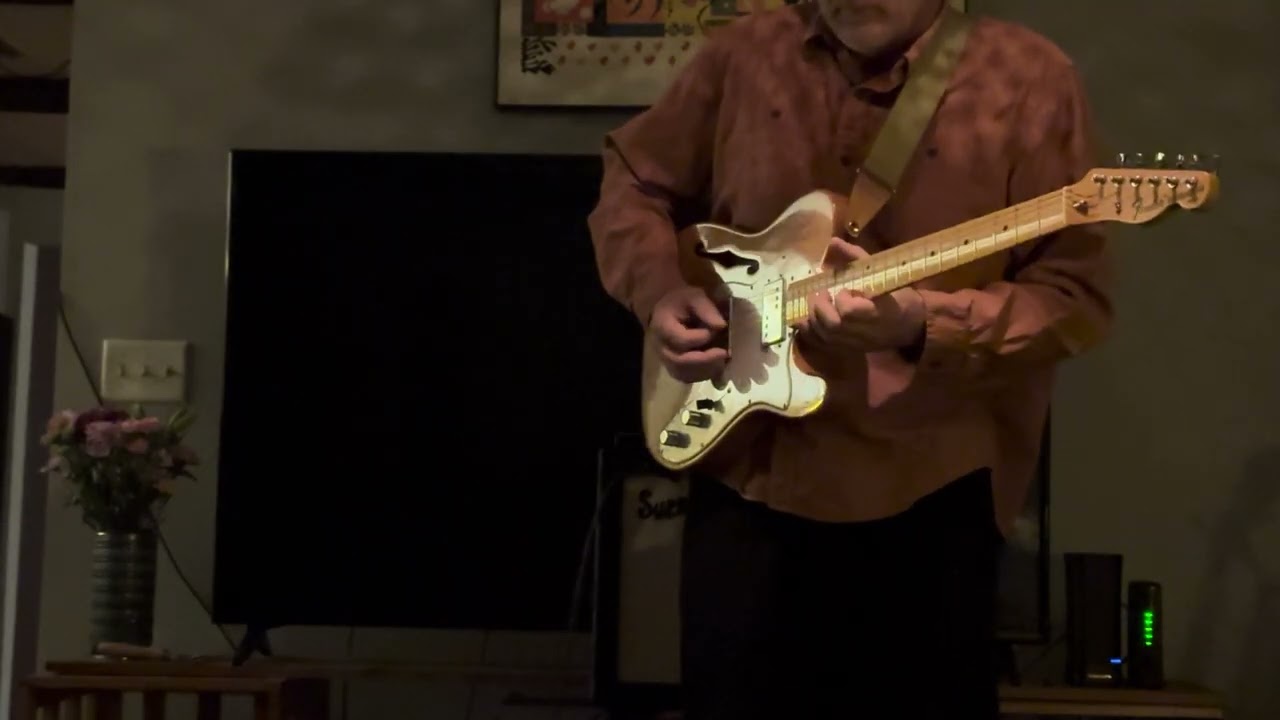 Fender Thinline Tele - Sing Me Back Home - NYC 1971