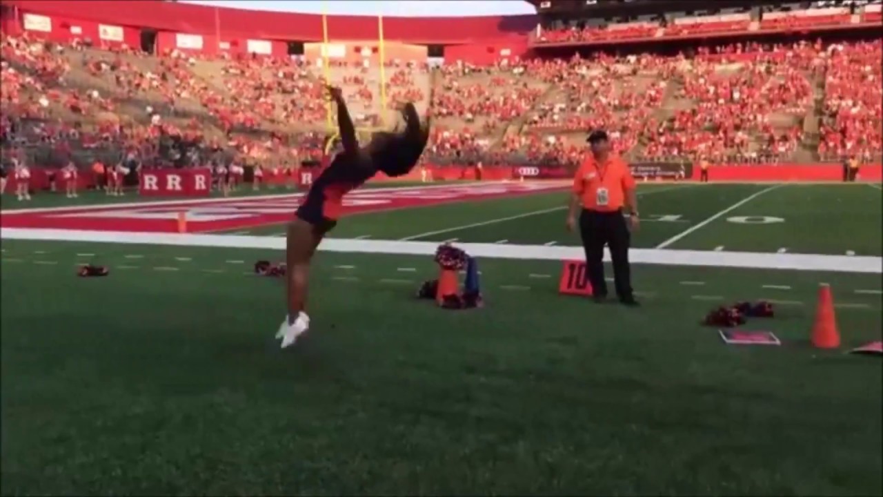 College Cheerleaders Tumbling - Historically Black Colleges - Part 2