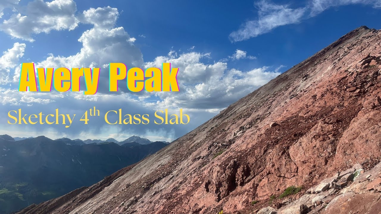 Avery Peak 12,653&rsquo; // 1,800' of Loose Class 4 Slab