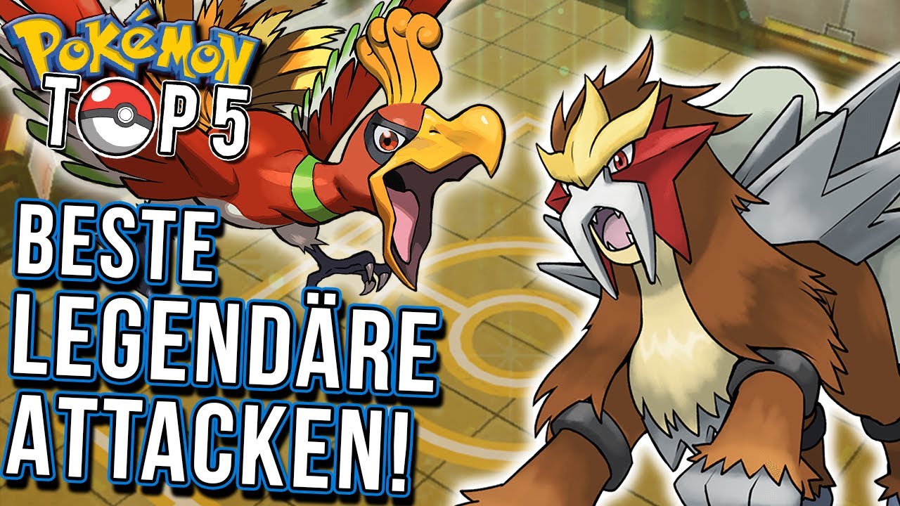 Top 5 der besten Attacken von legendären Pokemon!