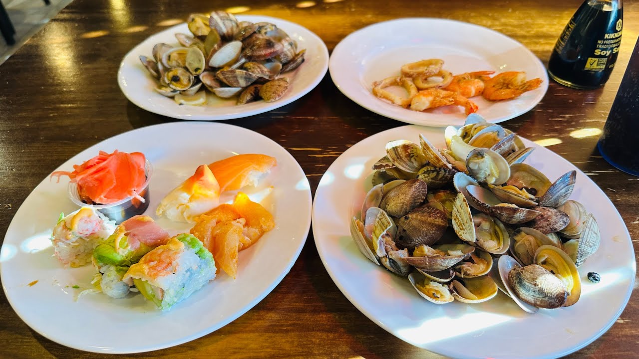 ALL YOU CAN EAT SEAFOOD & SUSHI BUFFET @ THIS AFFORDABLE AYCE BUFFET IN STOCKTON CALIFORNIA!