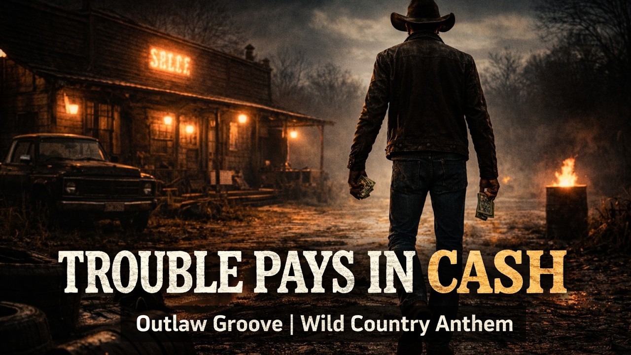 Trouble Pays in Cash | Hard-Driving Outlaw Country Anthem | Dark Country Rock
