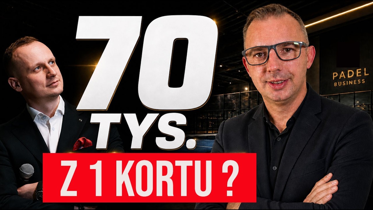 Zamiast Mieszkań Korty do PADLA. 31,6% ROI Biznesu, o Kt&oacute;rym Nikt Nie M&oacute;wi! Sławomir Tagowski