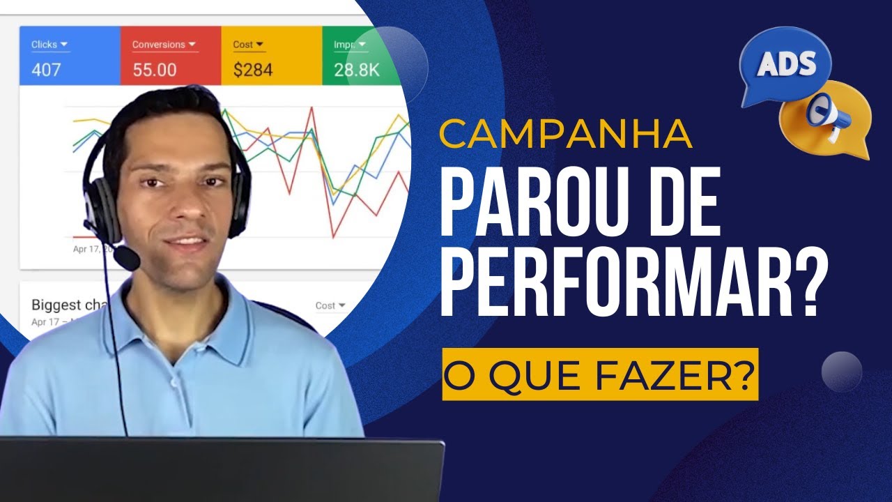 Campanha parou de performar depois que acabou o saldo? Dica sobre Google Ads e Meta Ads