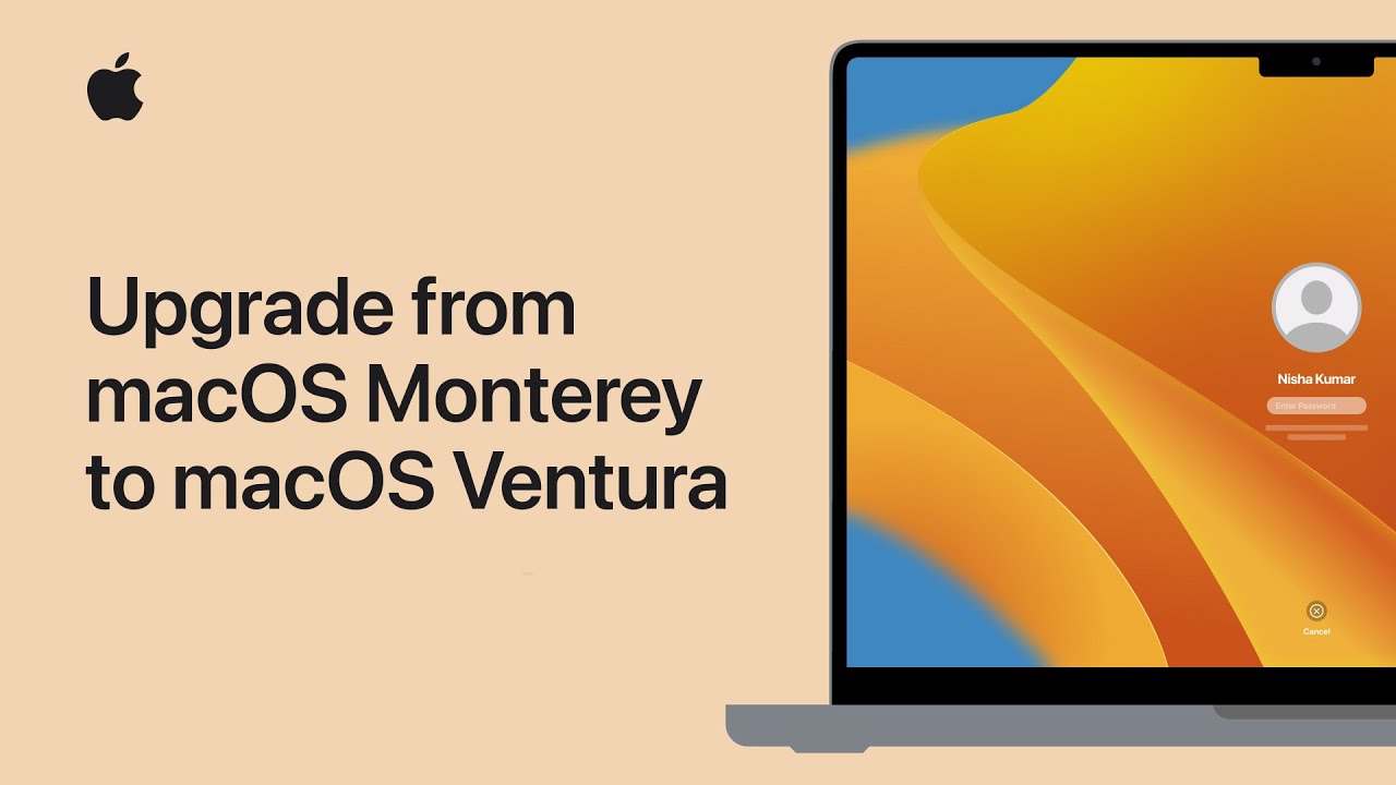 How to upgrade from macOS Monterey to macOS Ventura | Apple Support