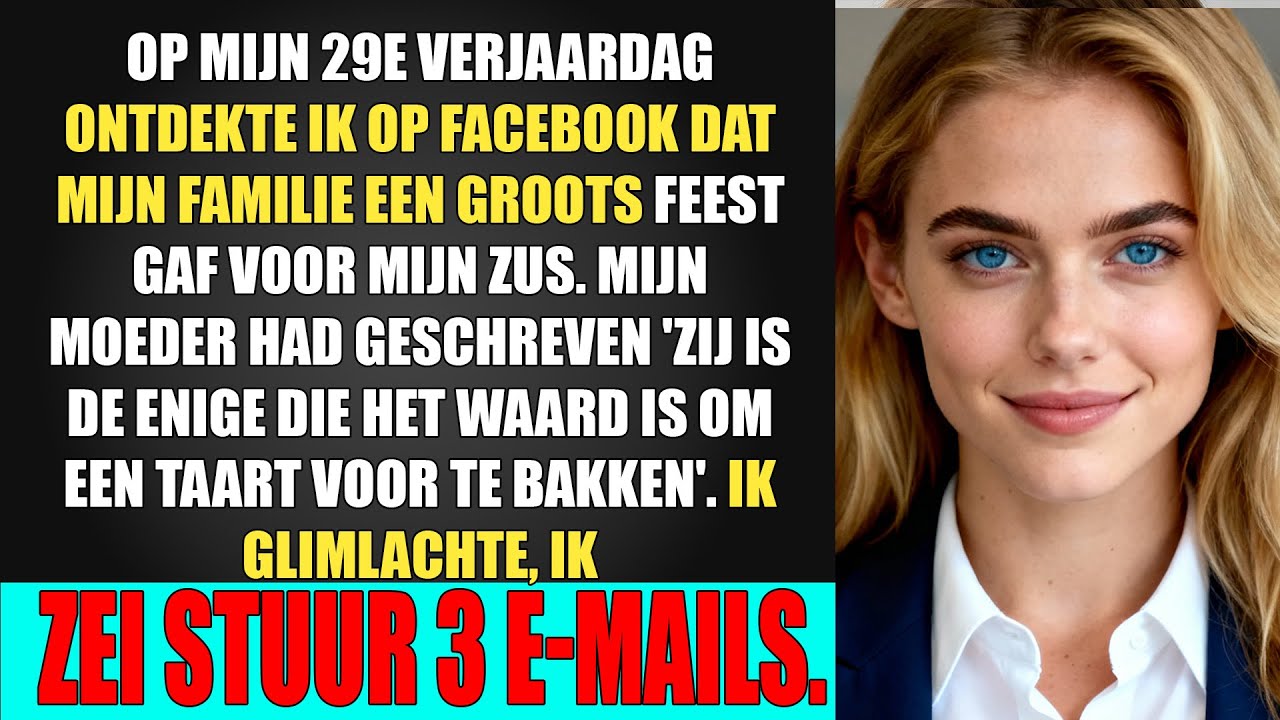 Op mijn 29e verjaardag was mijn zus 'de enige die het vieren waard was'. Toen knapte ik.