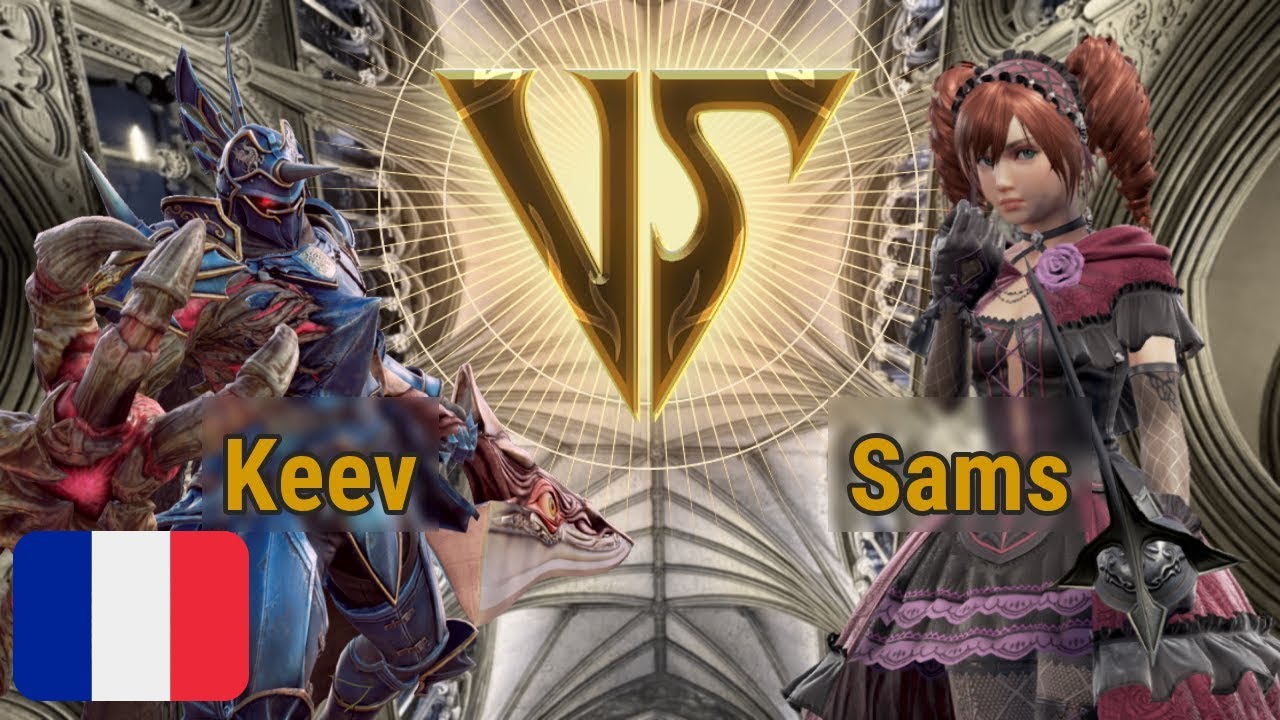 Keev (Nightmare) VS Sams (Amy) | Soulcalibur VI