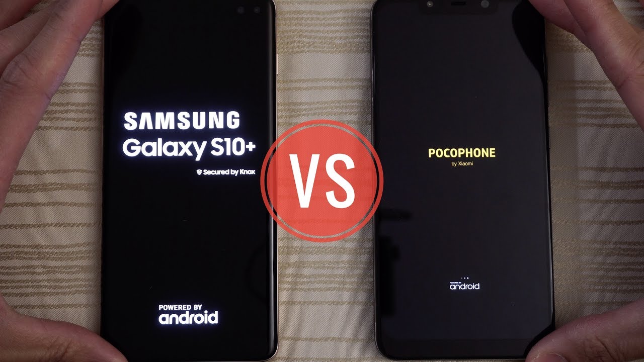 Samsung Galaxy S10 Plus vs Pocophone F1 - Speed Test!