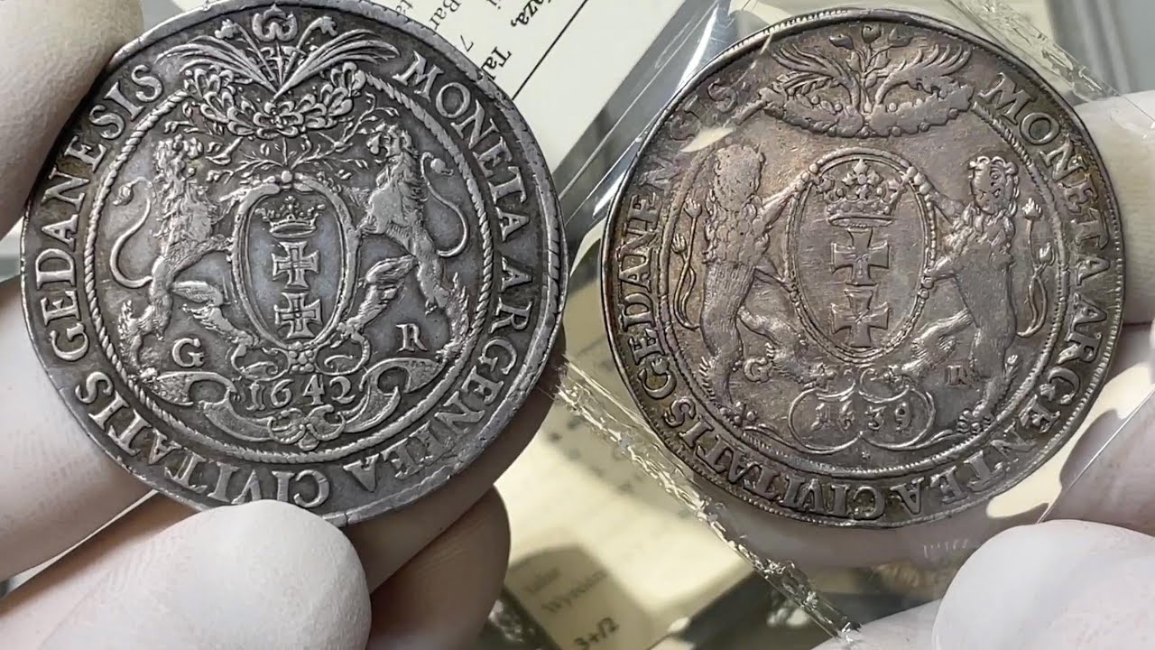Znakomity TALAR gdański 1642
