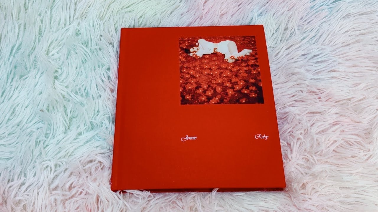 UNBOXING BLACKPINK JENNIE 1st Studio Album Ruby (Jane Ver.)