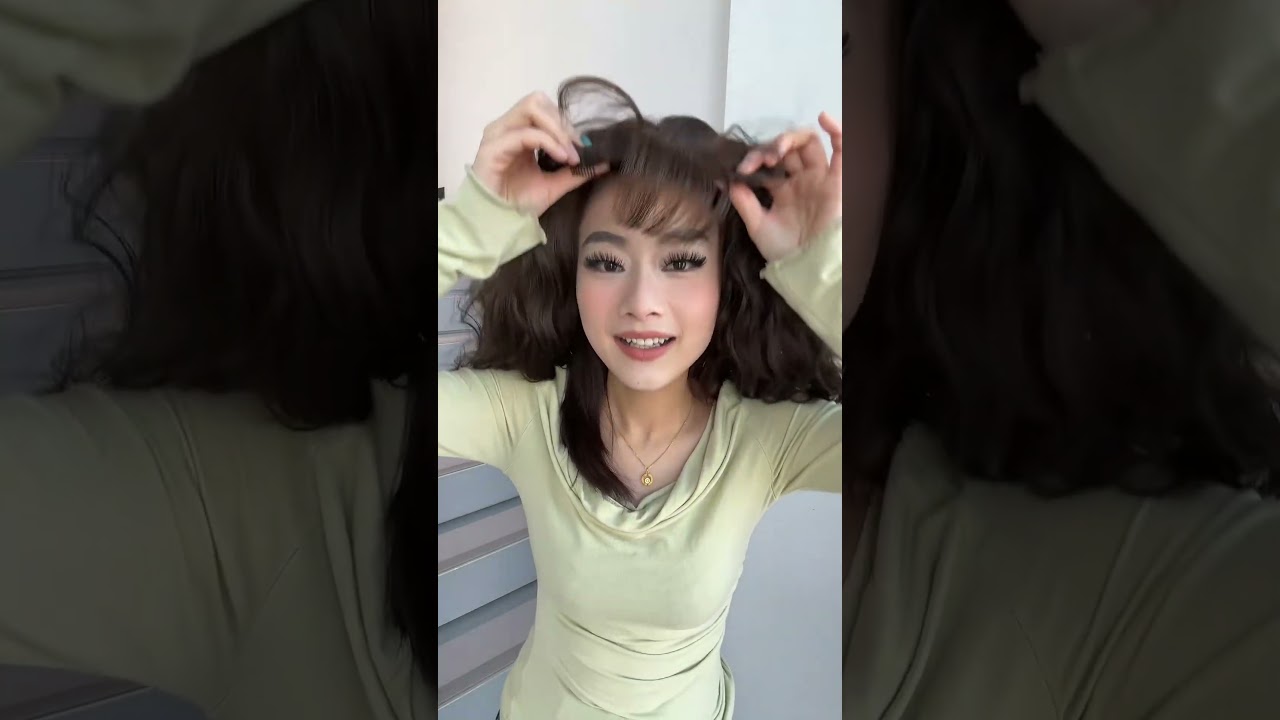 Hair Topper for High Hairline Coverage#hair #hairtopper #hairextensions #hairstyle #hairbangs #wigs