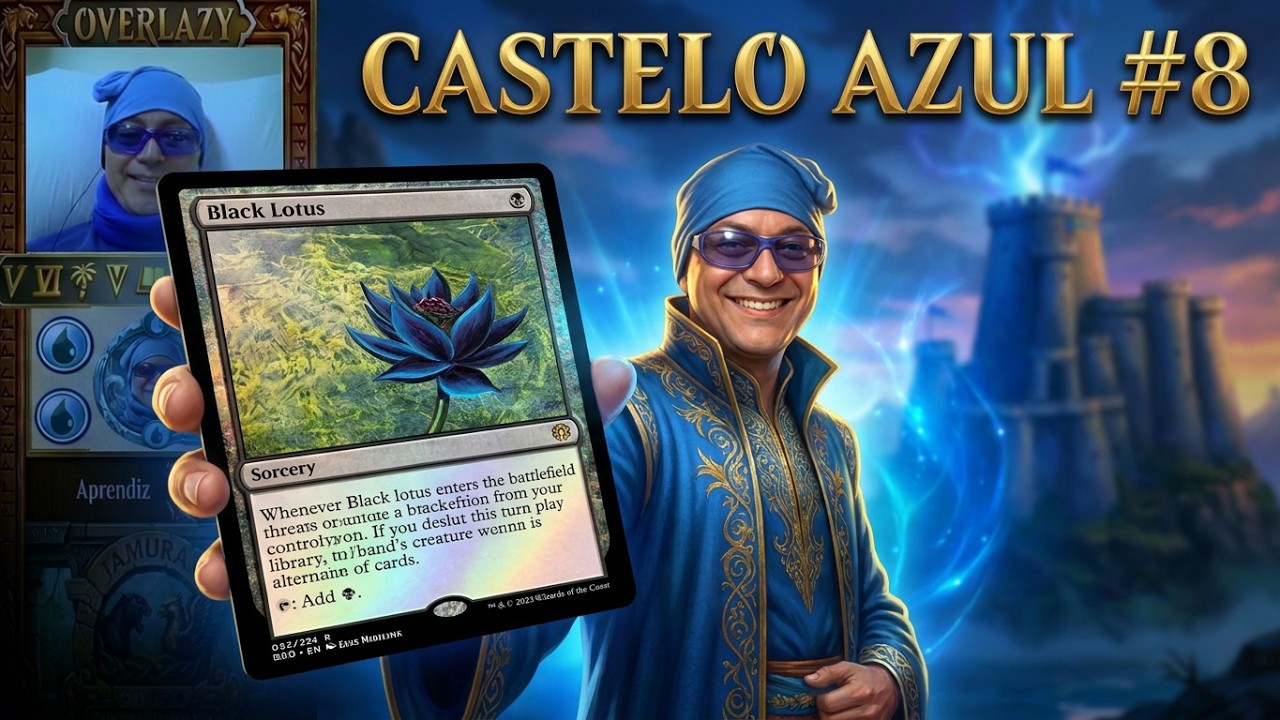 MTG Shandalar! WIZARD azul 8