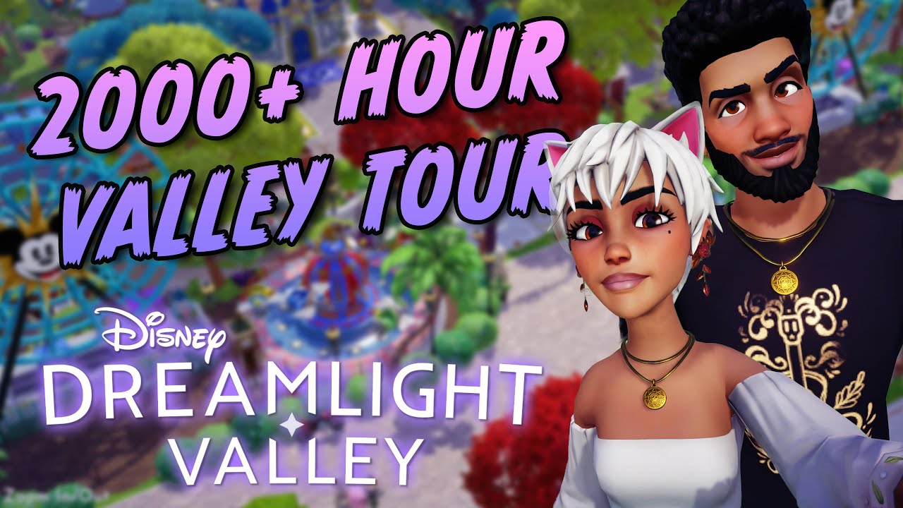 I played 2000+ HOURS of Disney Dreamlight Valley (Valley Tour)