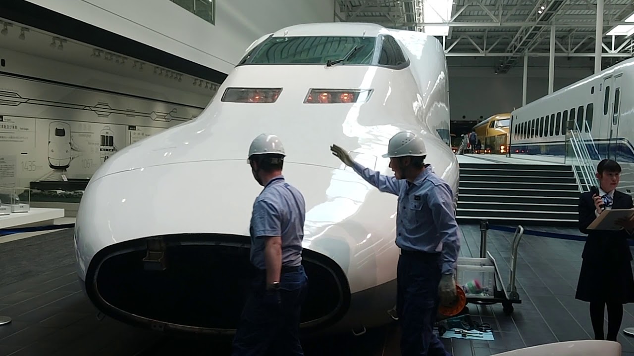 【リニア鉄道館】 700系C1編成 救援連結器特別公開(前頭覆い開放作業実演)イベント【完全版】