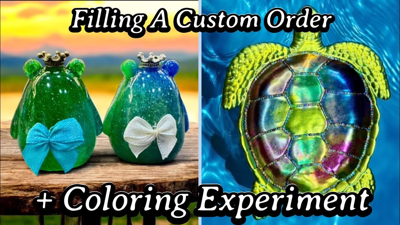 #585 Making Custom Ordered Tray + Experimenting For My Next Order