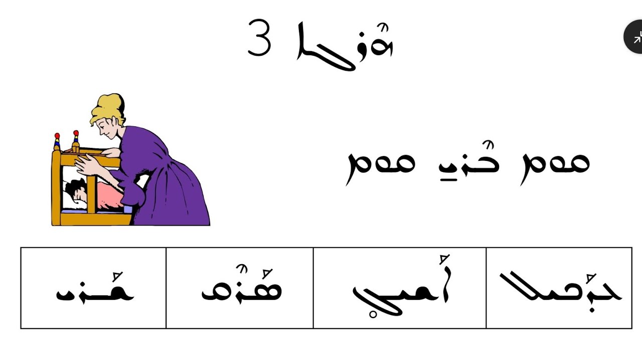 Kthobo 3 Hergo 3 Leshono Suryoyo Aramäisch aramaic zum lernen !